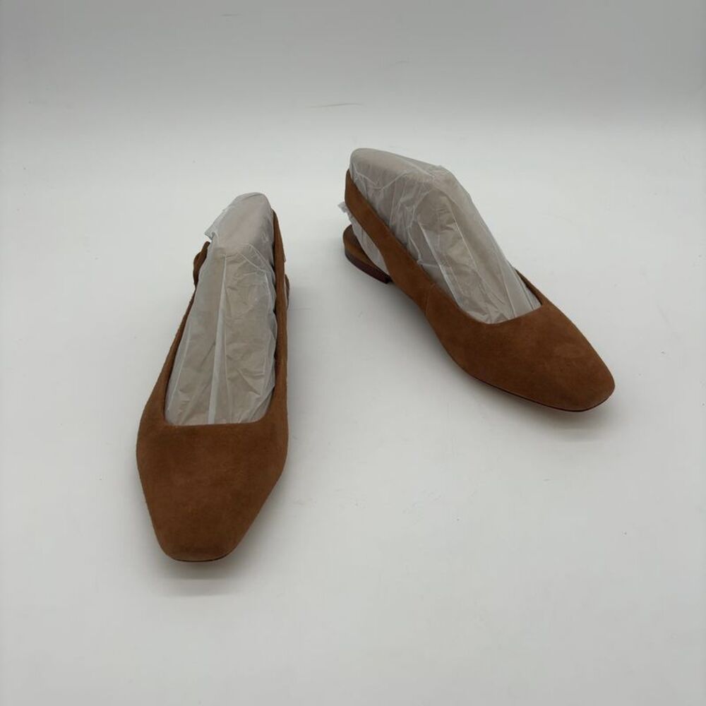 Vince Sling Suede Flat in Multicolor